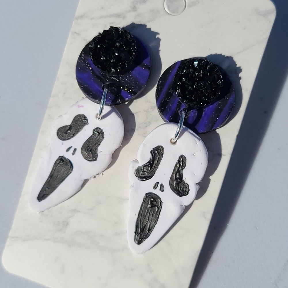 🎃Scream Earrings!